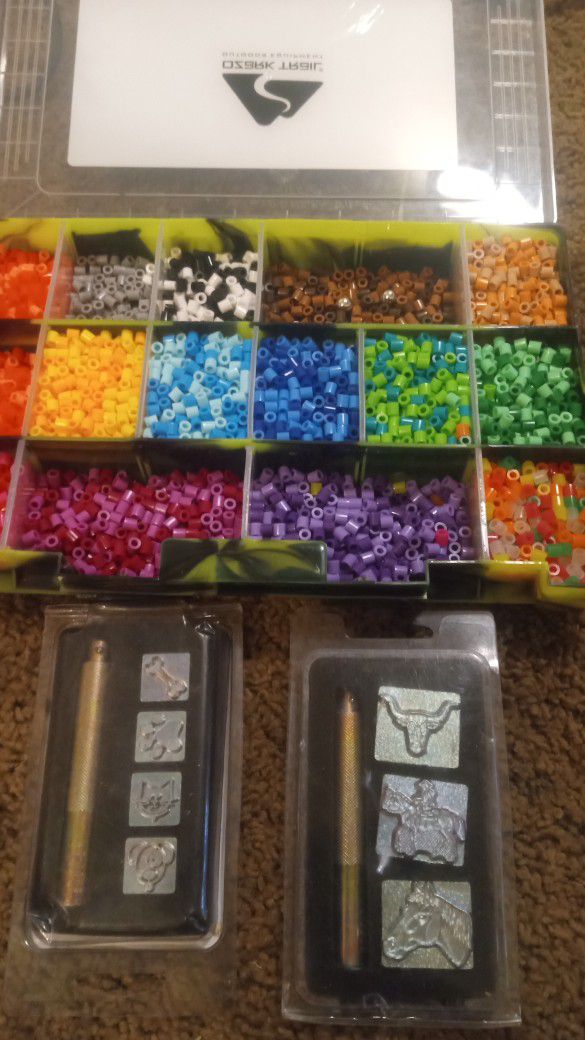 Perler Beads Leather Stamp Sets