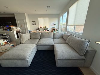 6 piece modular couch