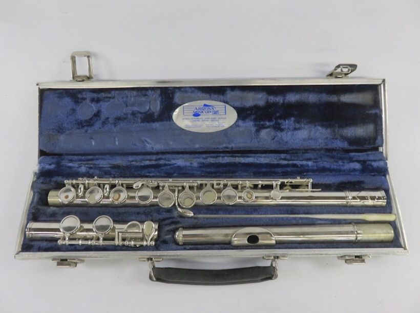 Normady Silver Toned Flute W/ Case