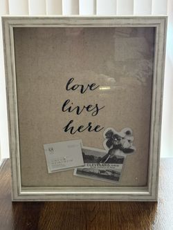 Picture Frame Memory Box - Hang Or Stand