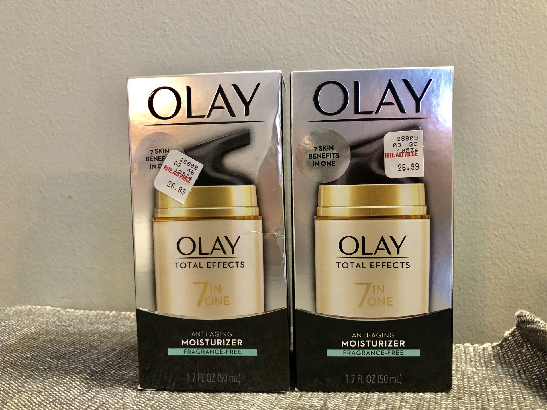 Olay Total Effects Anti-Aging Moisturizer Fragrance-Free 1.7 fl Oz