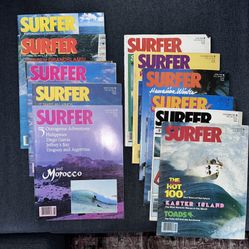 SURFER magazines (11) From 1(contact info removed)