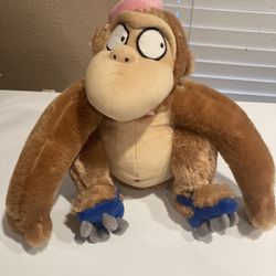 The Simpsons Mr. Teeny Chimp Monkey Plush Universal Studios Stuffed Animal 