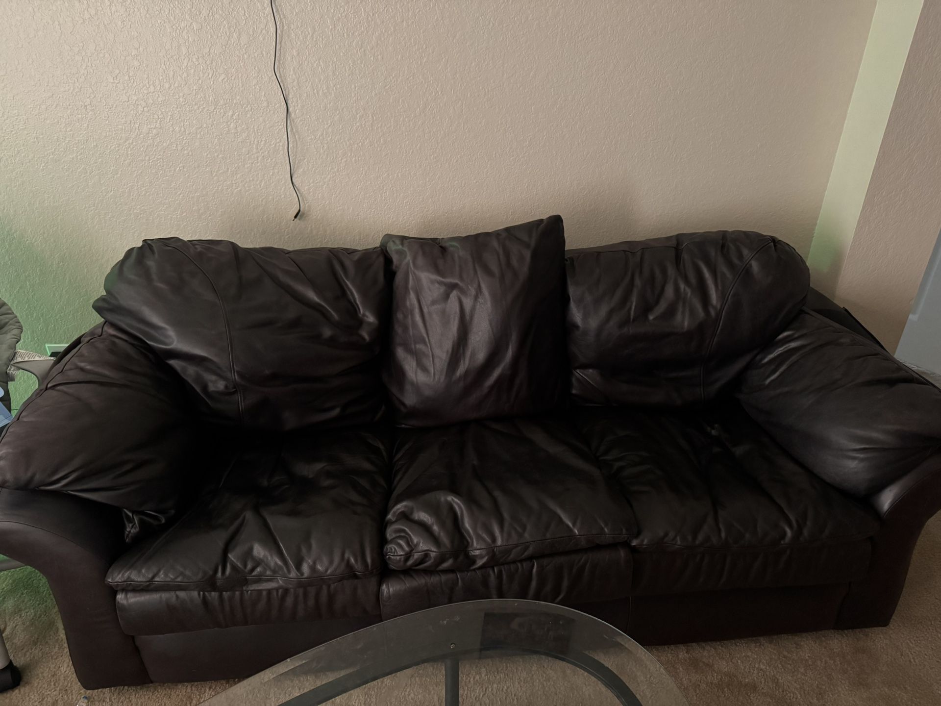  Leather Sofa