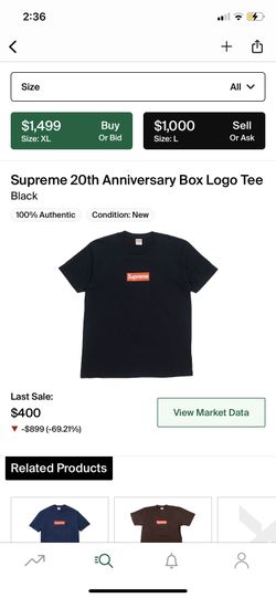 Supreme Box Log Tee