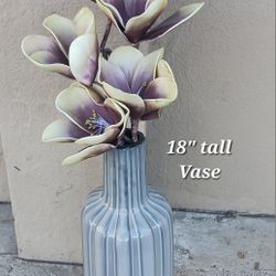 Beautiful Gray Decorative Vase