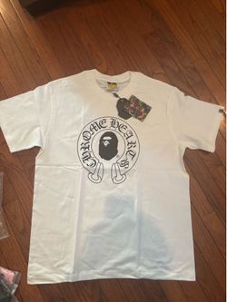 BAPE x Chrome Hearts Style Graphic Tee – Size Large – Brand New