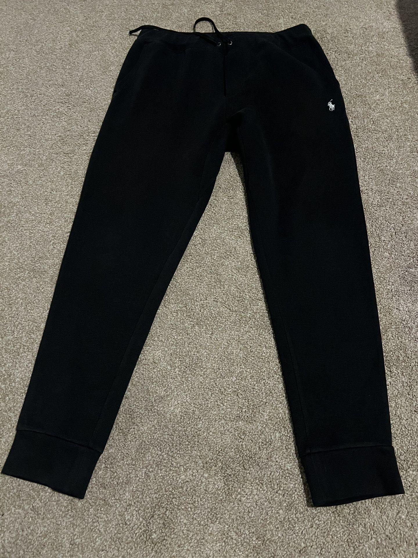 Men’s Black Polo Joggers