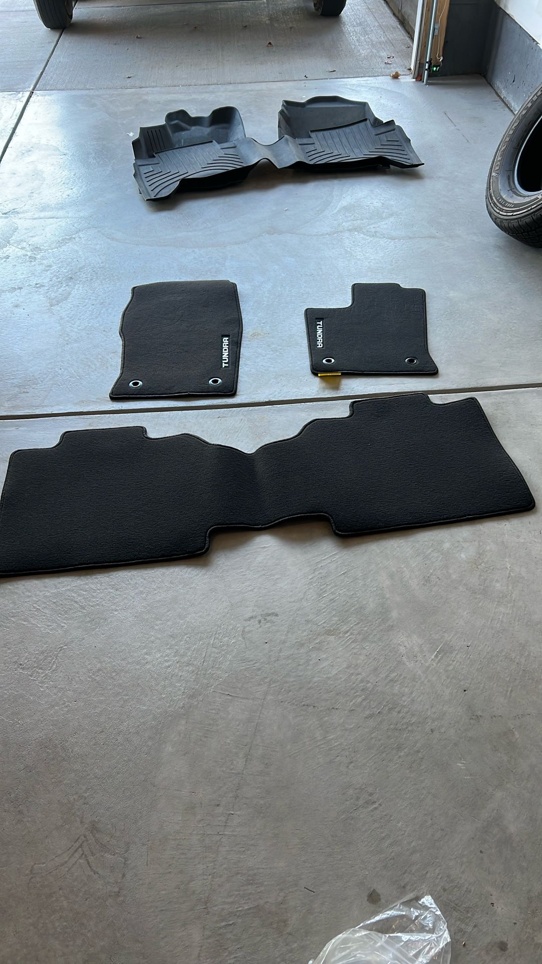 New Toyota Tundra 24 Fabric Matts