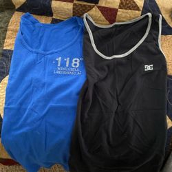 L/XL  Tank tops and Large Joggers 