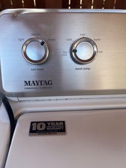 Maytag Washer/GE Dryer