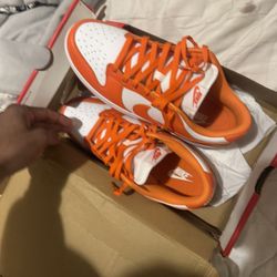 Orange Dunks