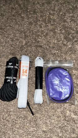 Shoelace Bundle with Shoe Bag