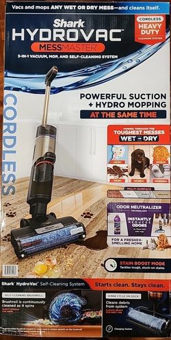 Shark HydroVac MessMaster 3-in-1 Cordless  Mopping Vacuum (WD261).