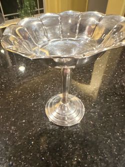 Antique Sterling Silver Candy Dish