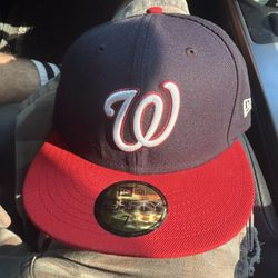 Washington Nationals 7 1/8 Fitted New Era