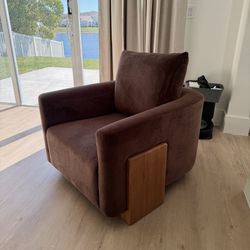 New Brown Accent Chair