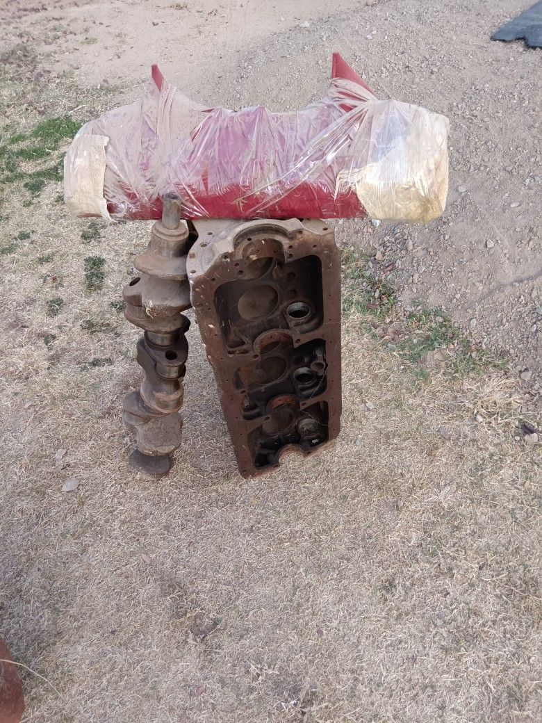 54 Chevy Parts 216 Engine