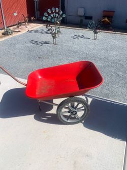 Vintage wheelbarrow