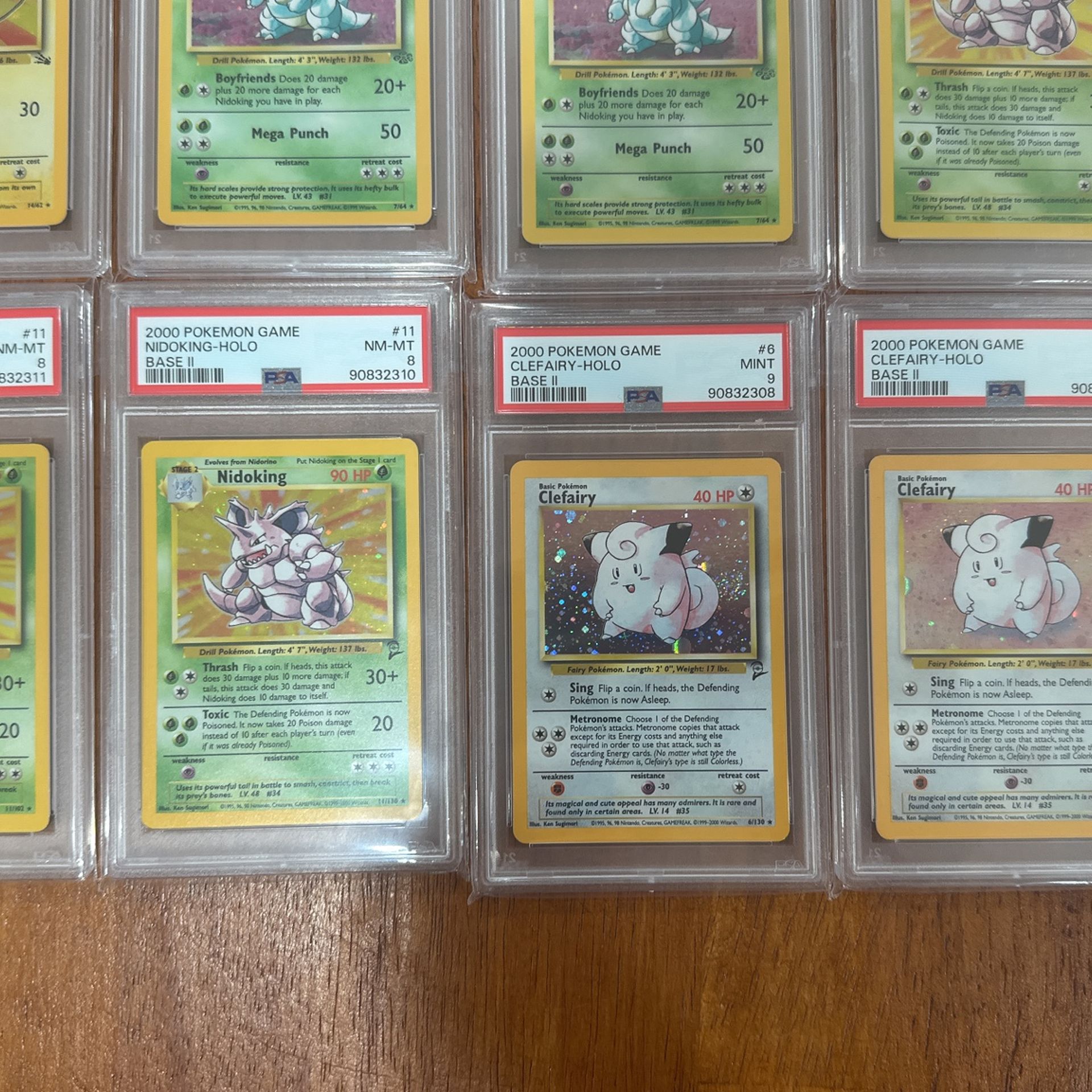 Vintage PSA Graded Pokémon Cards Charizard Unlimited