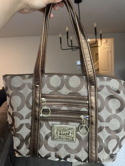 Vintage Coach Tote Bag