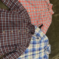 3 Boys Ralph Lauren shirts - Large (14-16) 