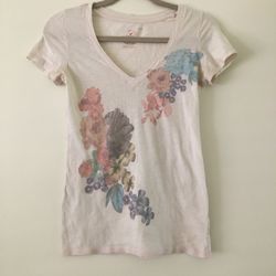 👚 American Eagle Flower T-Shirt | Women’s Small