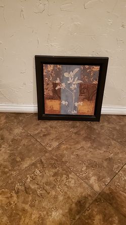 Framed wall decor