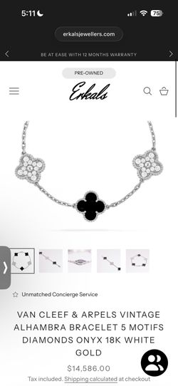 VAN CLEEF BRACELET.