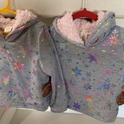 Little Girls Hoodies Size 5