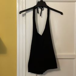 Black GAP Halter Top 