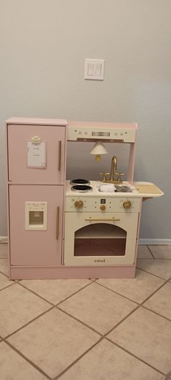 Wooden Play Kitchen for Kids