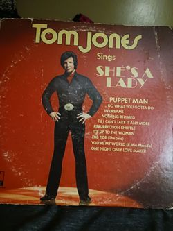 Tom Jones Vinyl Record