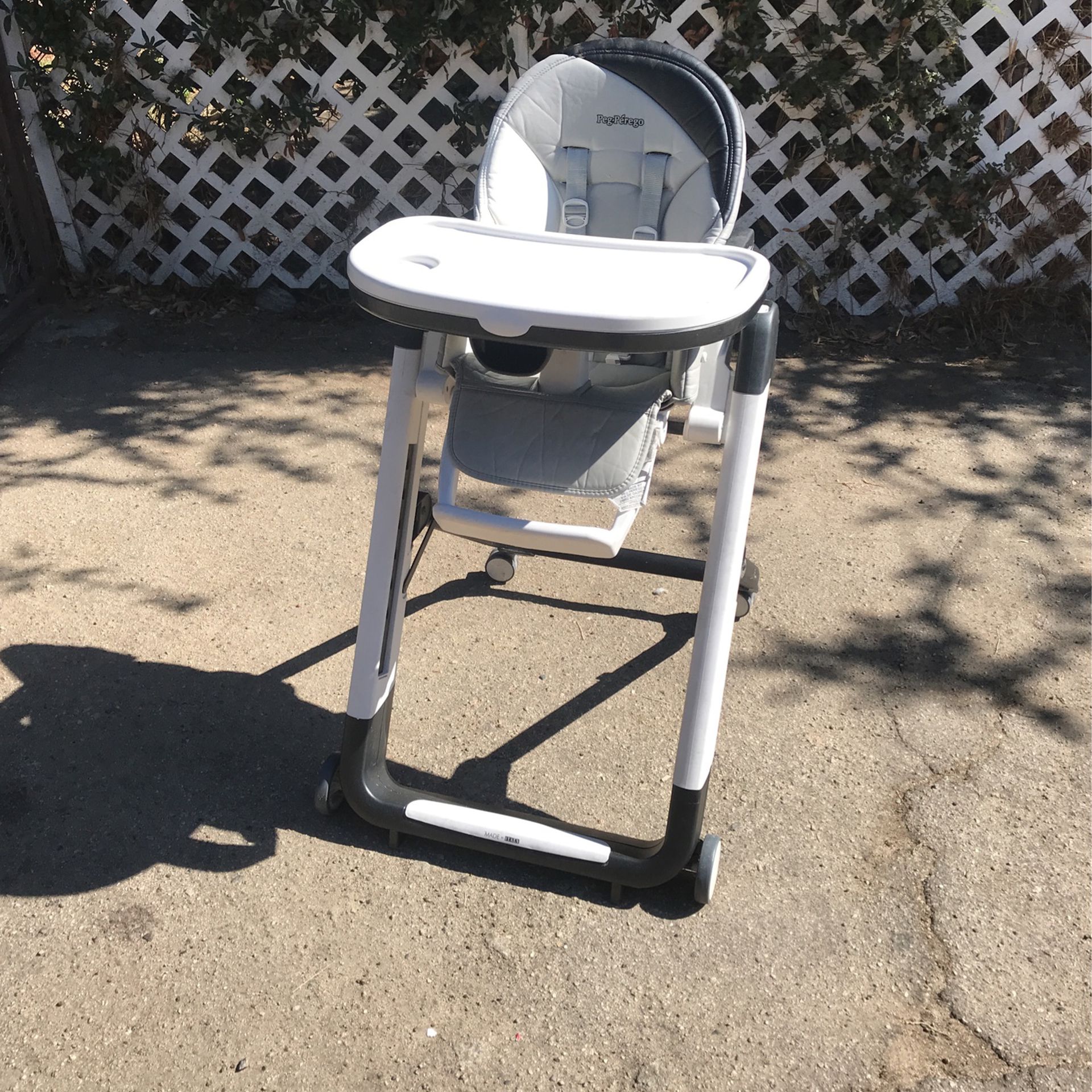 Peg-pergo High Baby Chair Made In Italy Clean Well Taking Care