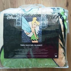 TINKER BELL TWIN SIZE BLANKET