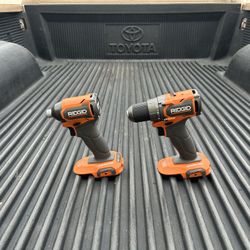 NEW RIDGID 18V SubCompact Brushless 2-Tool Drill/Driver & Impact Driver **$80 For Both**