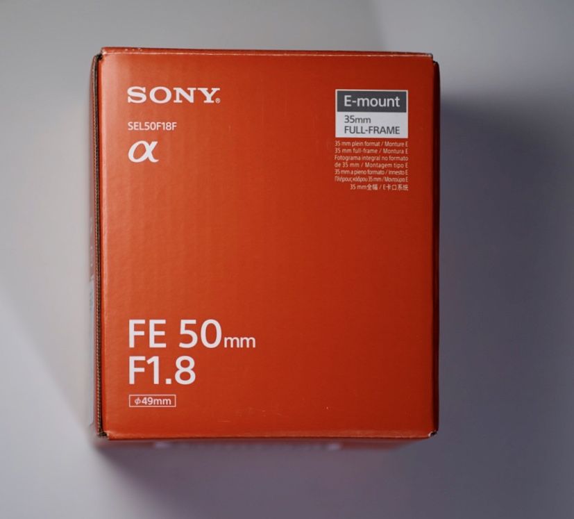 Sony Lens FE 50mm F1.8 ( Best value for money Prime Lens)