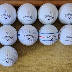 24 Great Condition Used Callaway Golf Balls 