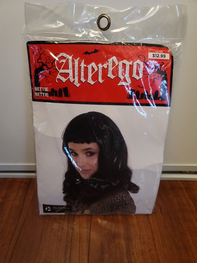 Black Wig Unisex
