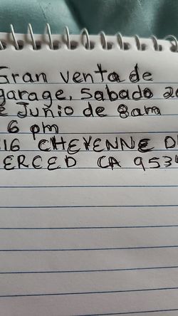 Gran venta de garage