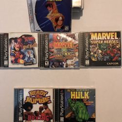 PlayStation And Sega Dreamcast Video Games 