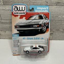 Auto World Premium Series White ‘1983 Toyota Celica Supra Official Pace Car / Limited Edition • Die Cast Metal • Made in China 