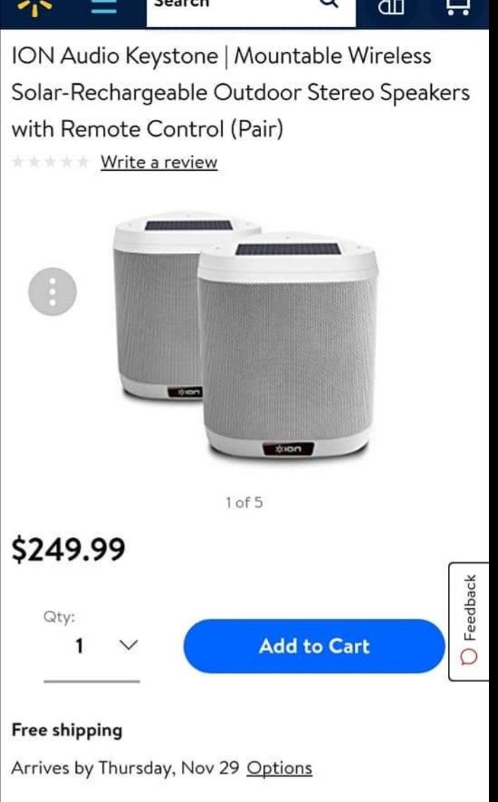 Keystone ion outdoor bluetooth Speakers