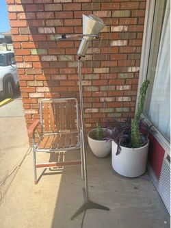 Vintage Mid Century Modern Rare Floor Lamp Raak 60s Frank Ligtelijn