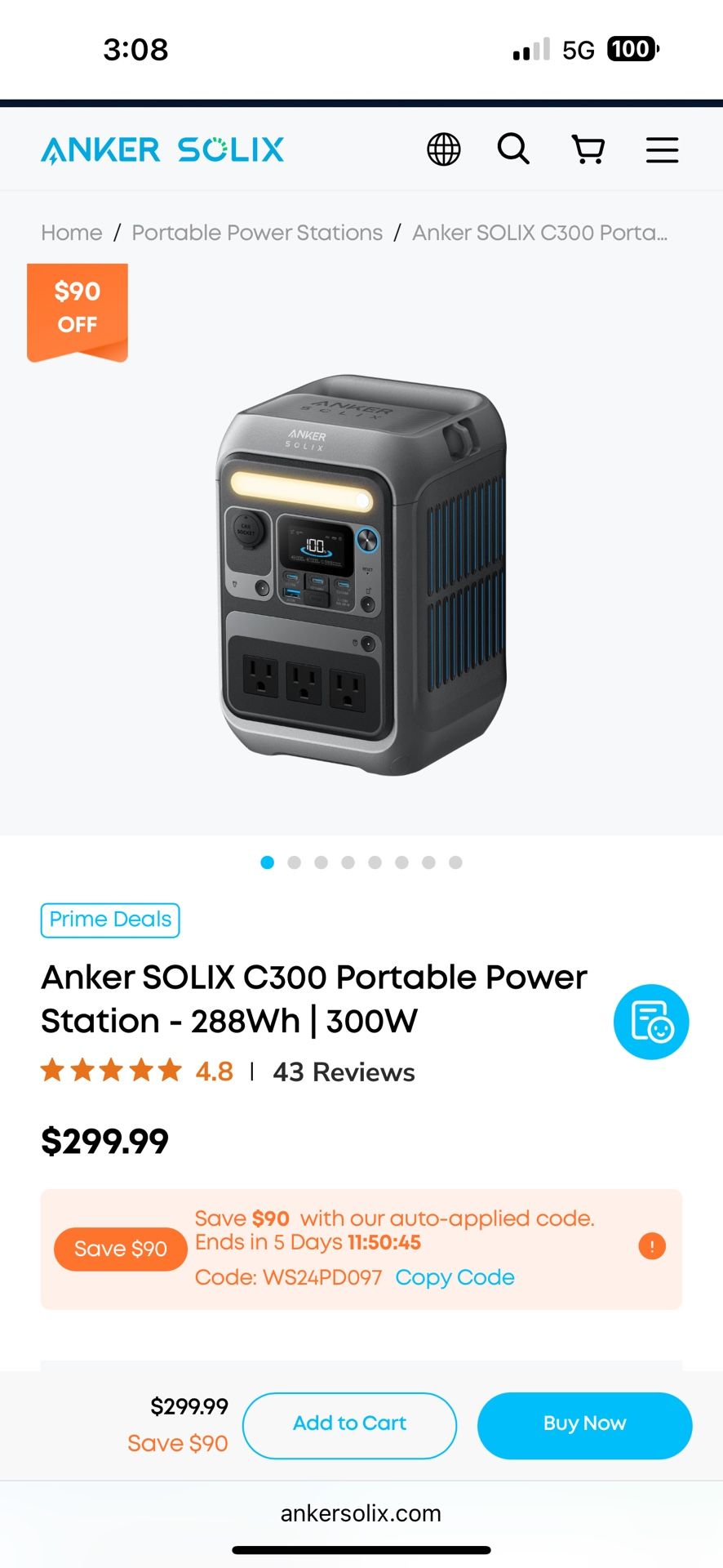 Anker Solix C300 AC&DC