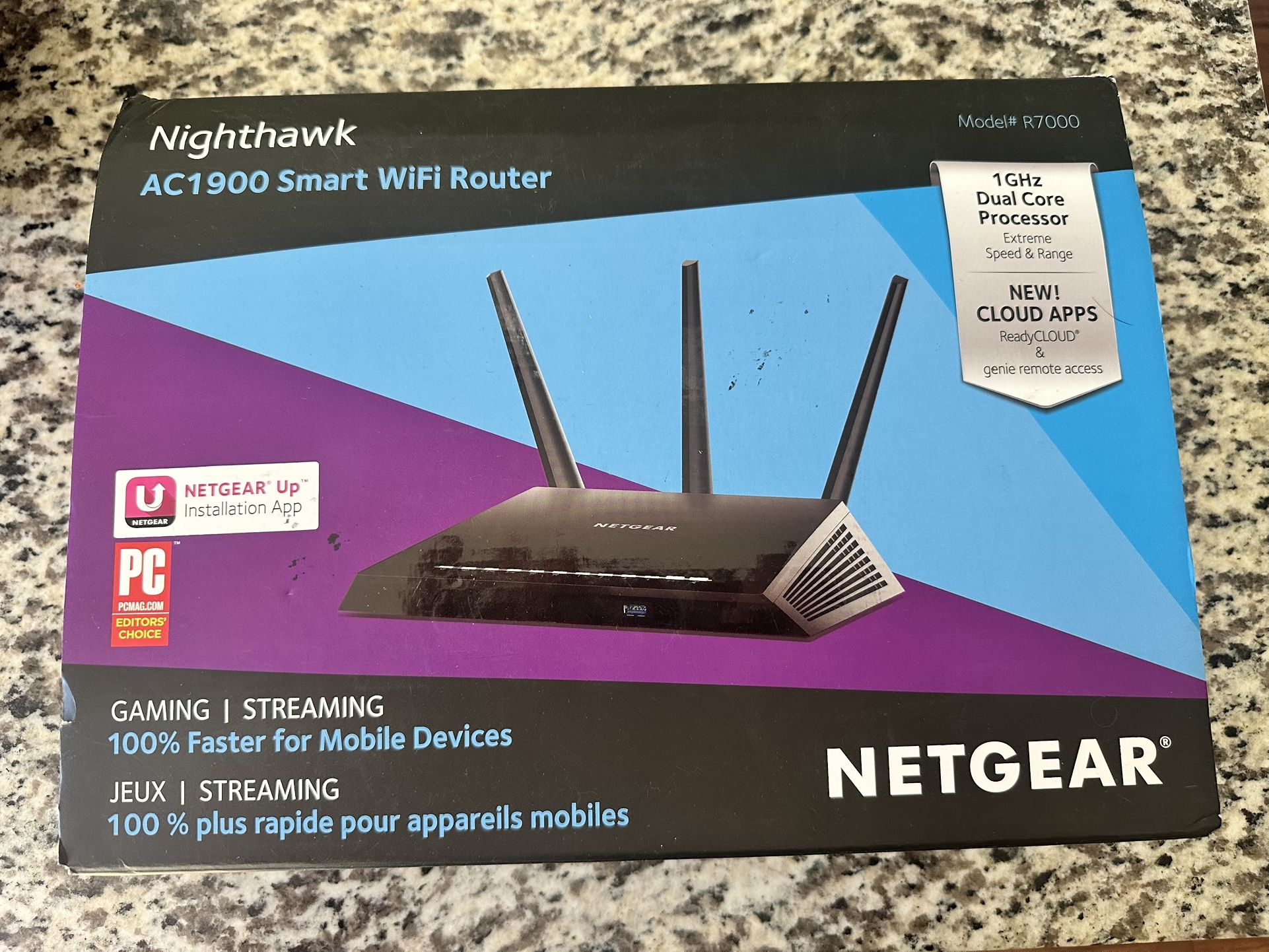 Nighthawk AC1900 Smart Wifi Router