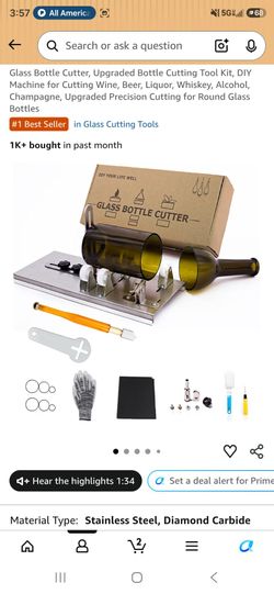 Bottle glass cutter