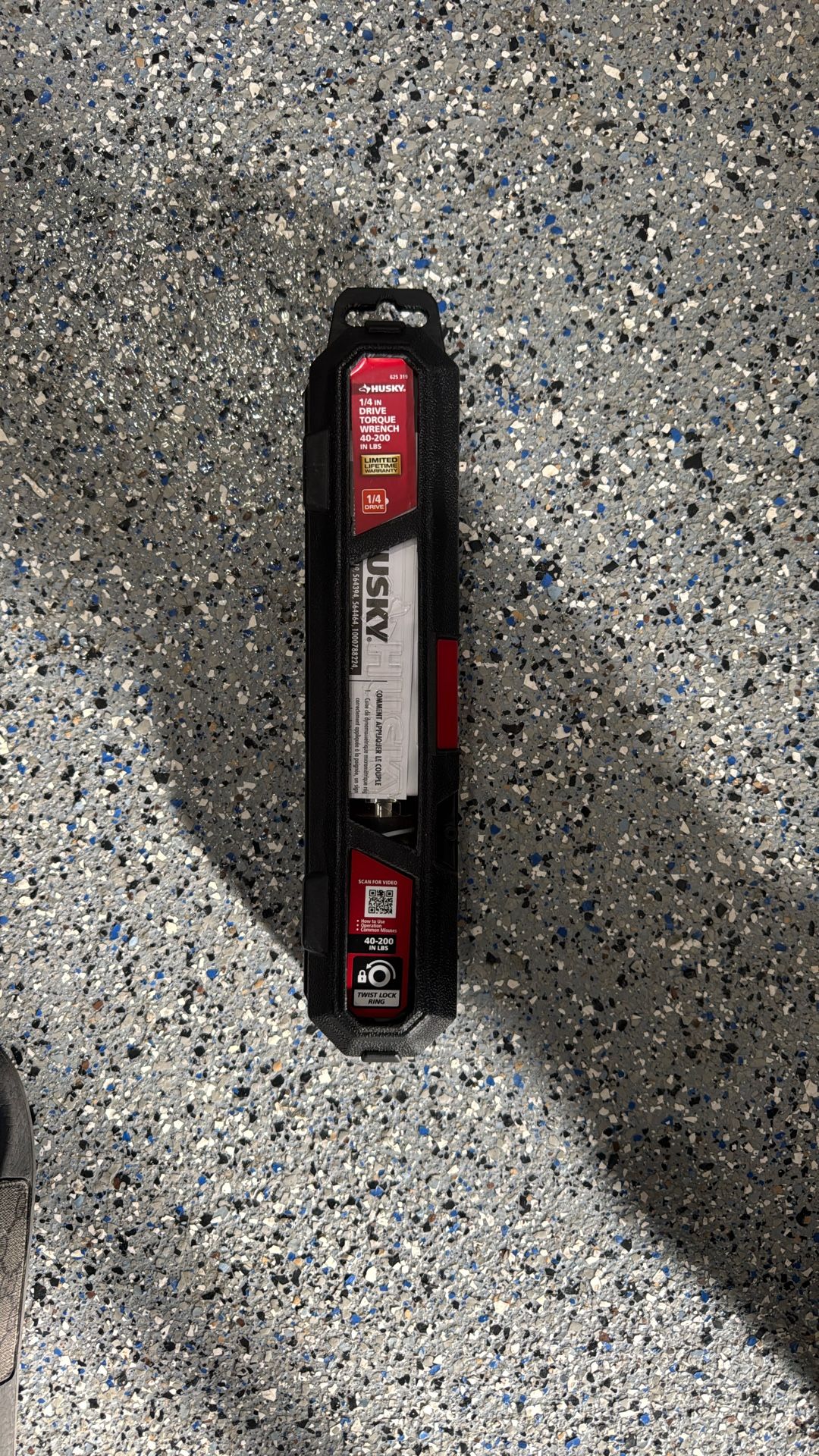 1/4 In Drive Torque Wrench 40-200 Lbs