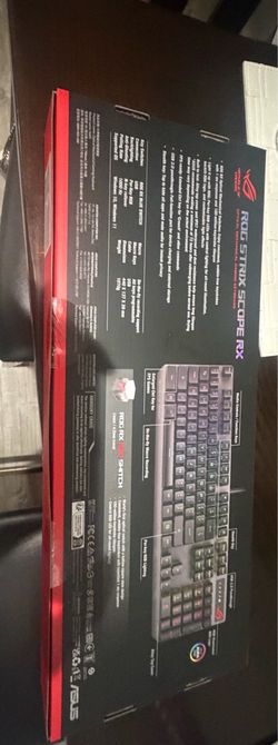 ASUS ROG Strix Scope RX Gaming Keyboard