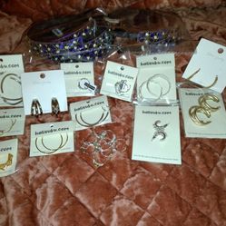 A Variety Of Rings and Earings